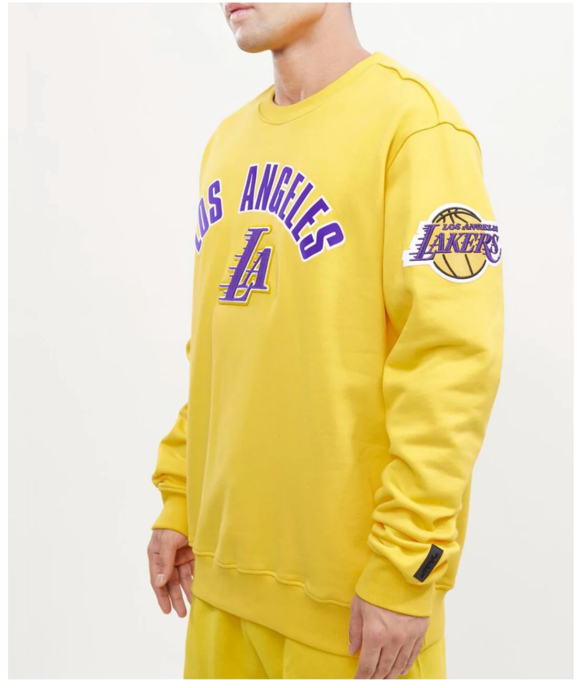 Los Angeles Lakers Yellow Sweater