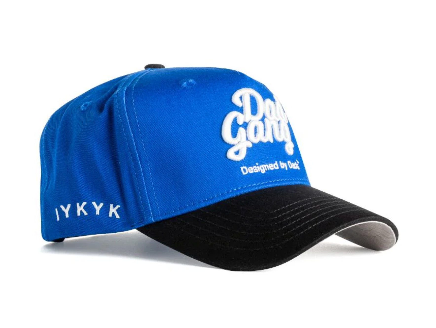 DAD GANG Royal Blue and Black Classic Trucker