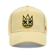 Cult of Individuality  Shimuchan Logo Yellow Trucker