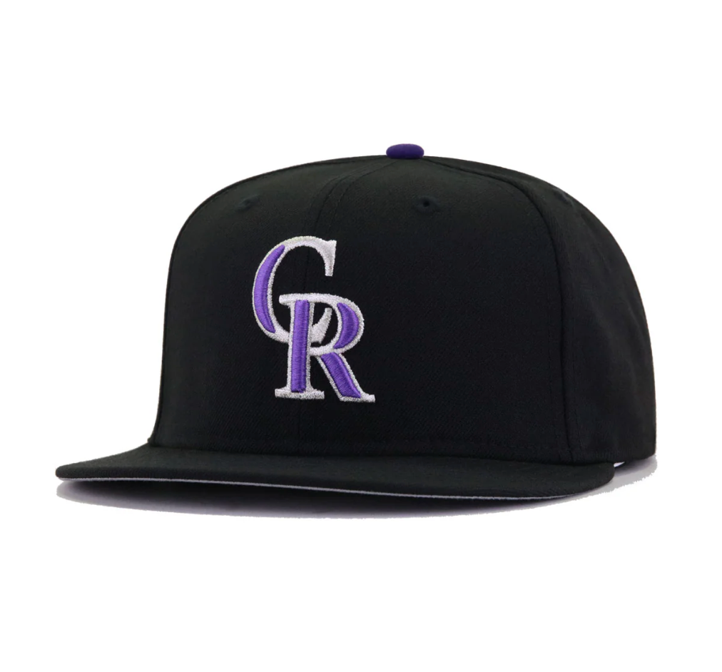 Colorado Rockies All Black Grey UV White Guts