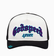 GODSPEED Forever Grape White and Black TRUCKER HAT
