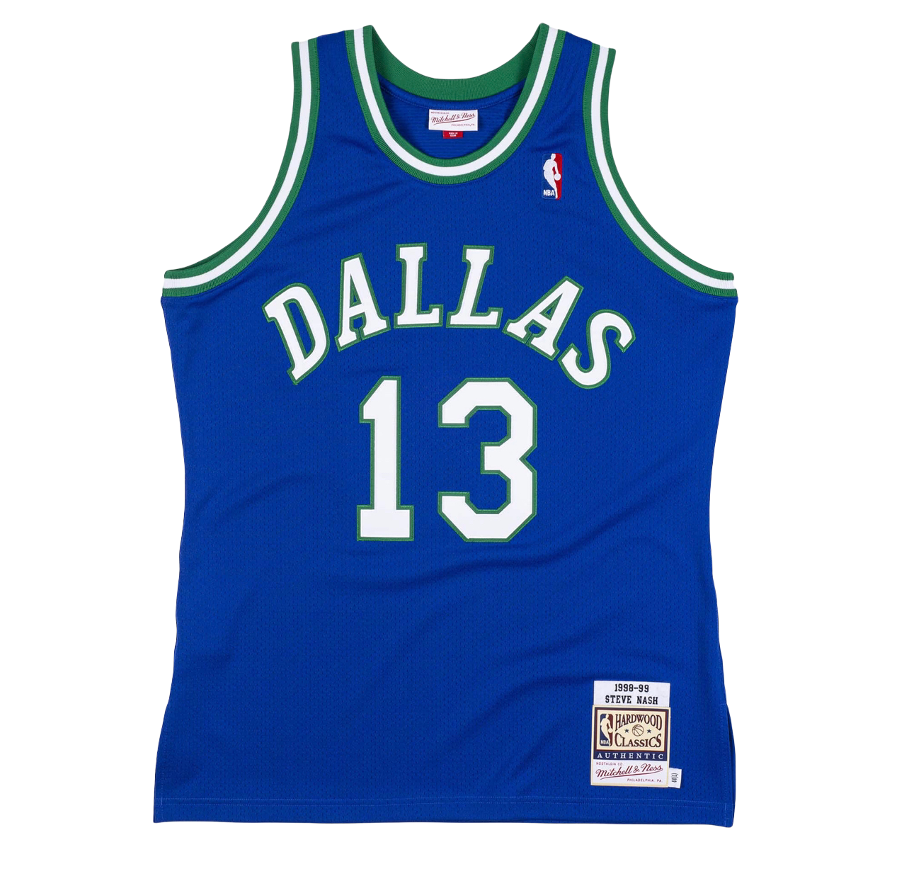 Dallas Mavericks 98-99 Nash Jersey