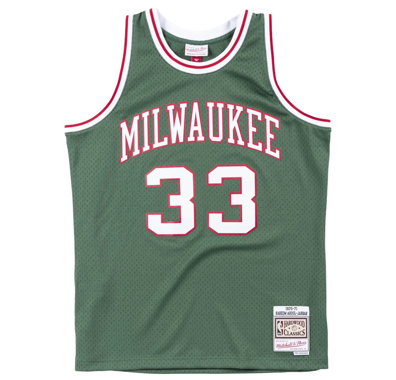 Milwaukee Bucks Away 70-71 Kareem Jersey