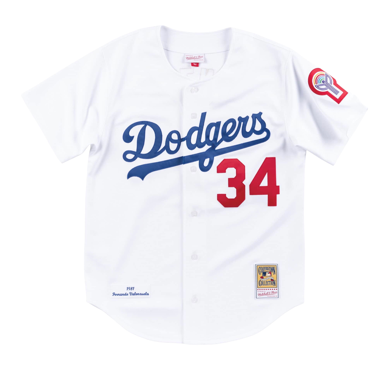 Los Angeles Dodgers 1981 Valenzuela Exclusive Jersey (WASHABLE DAMAGED CONDITION)