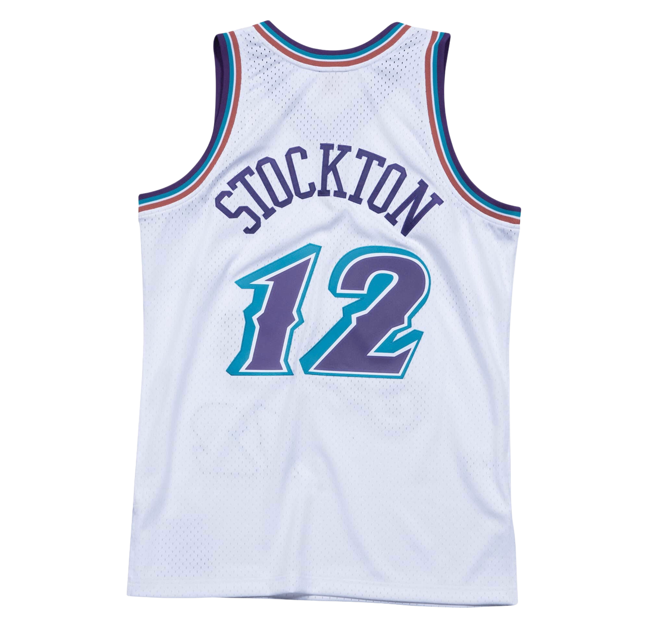 Utah Jazz White 96-97 Stockton Jersey