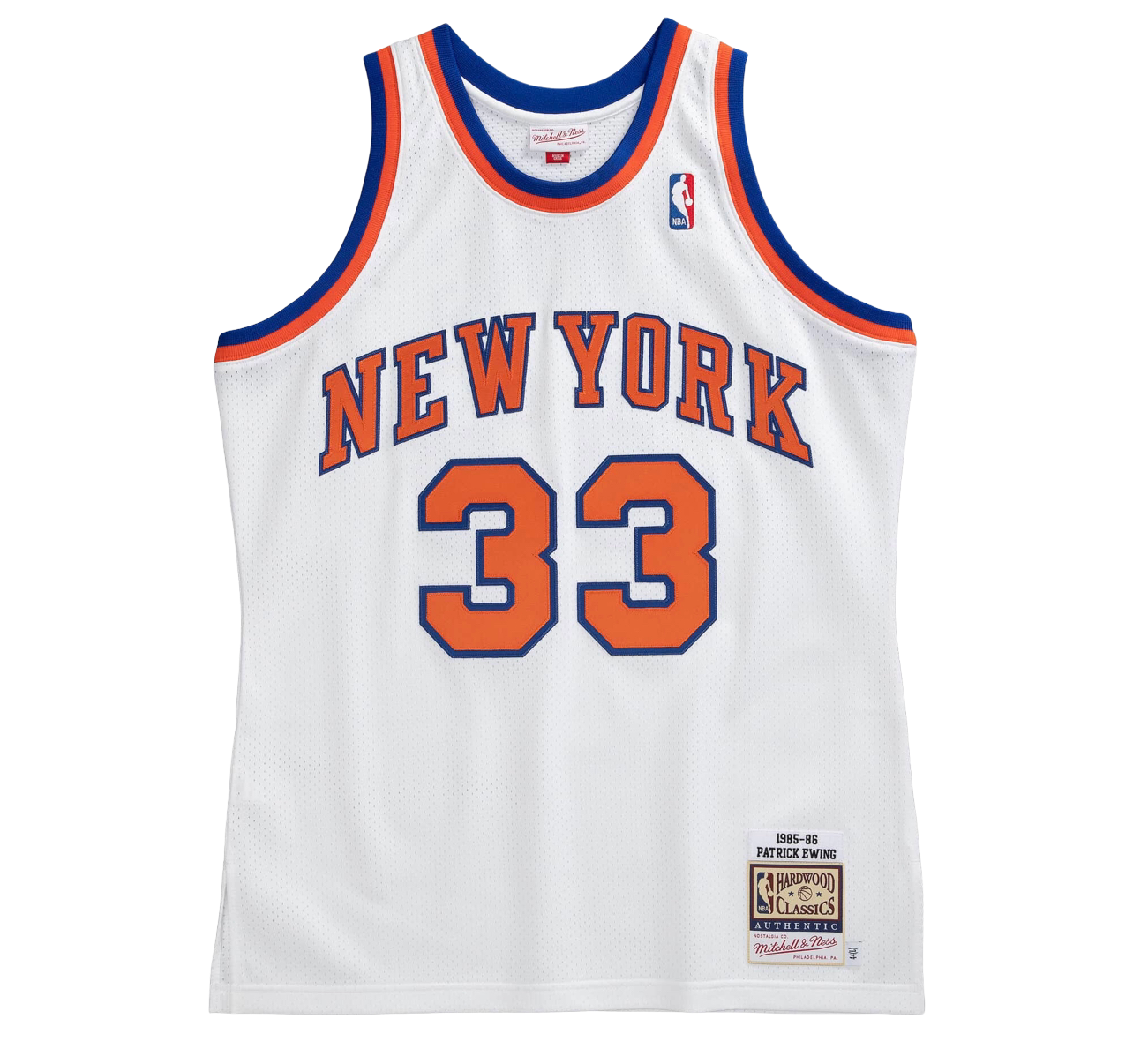 New York Knicks 1985-86 Ewing Exclusive Jersey