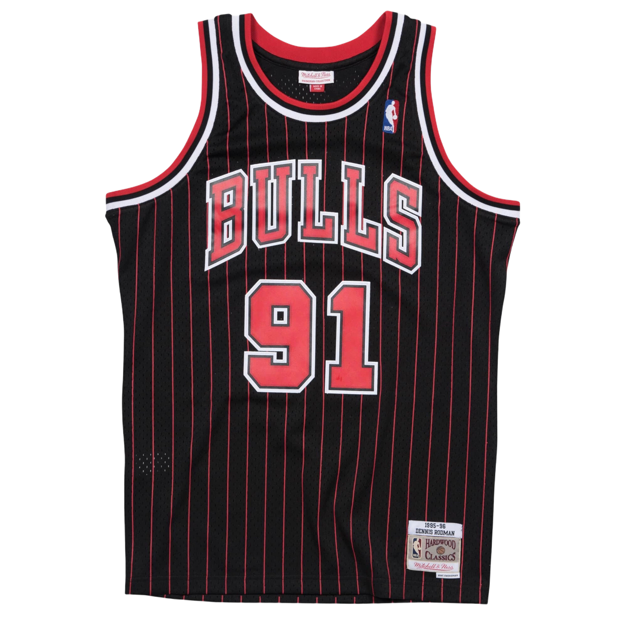 Chicago Bulls Alter 95-96 Rodman Jersey