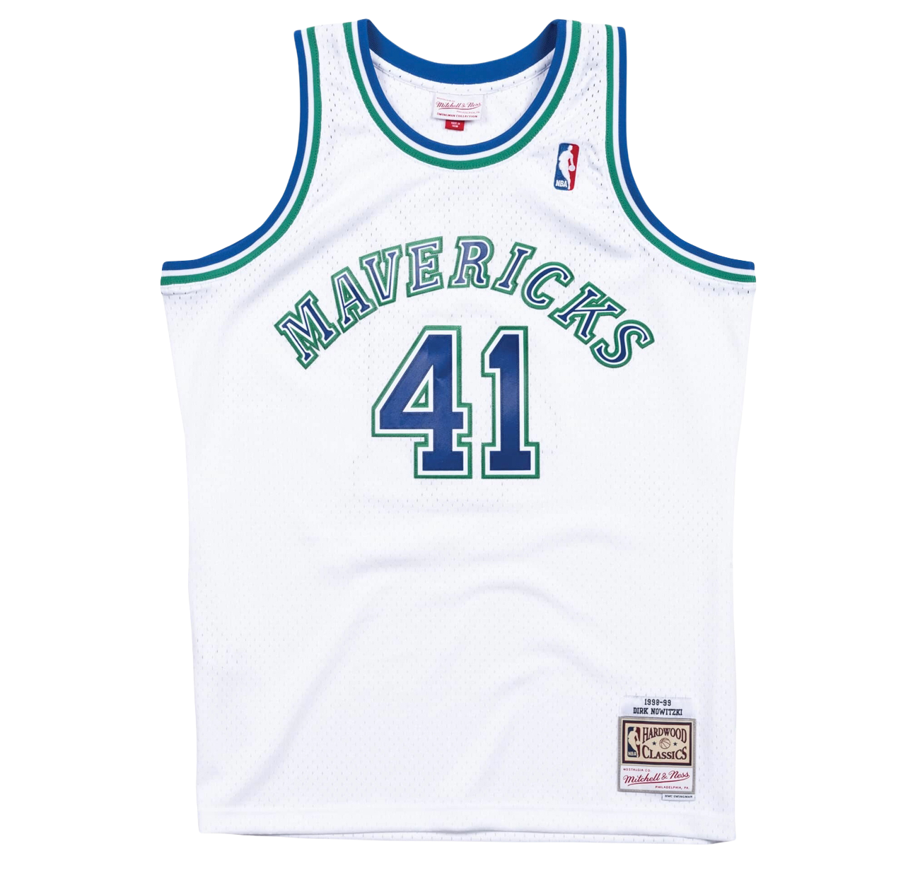 Dallas Mavericks 98-99 Nowitzki Jersey