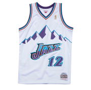 Utah Jazz White 96-97 Stockton Jersey