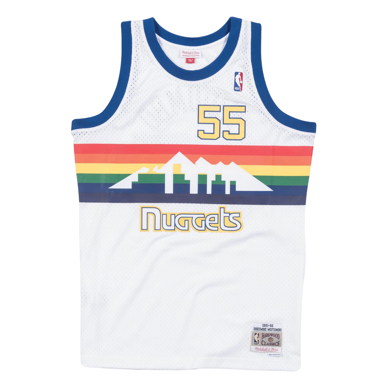 Denver Nuggets 91-92 Mutombo Jersey