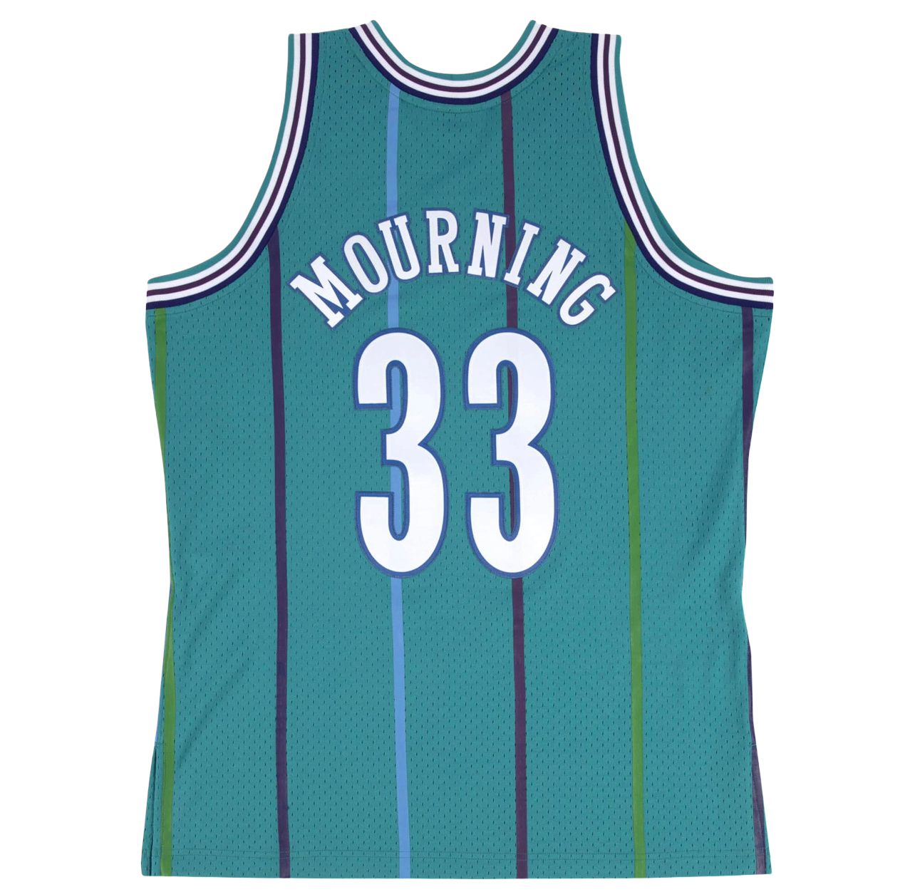 Char. Hornets 92-93 Mourning RD Jersey