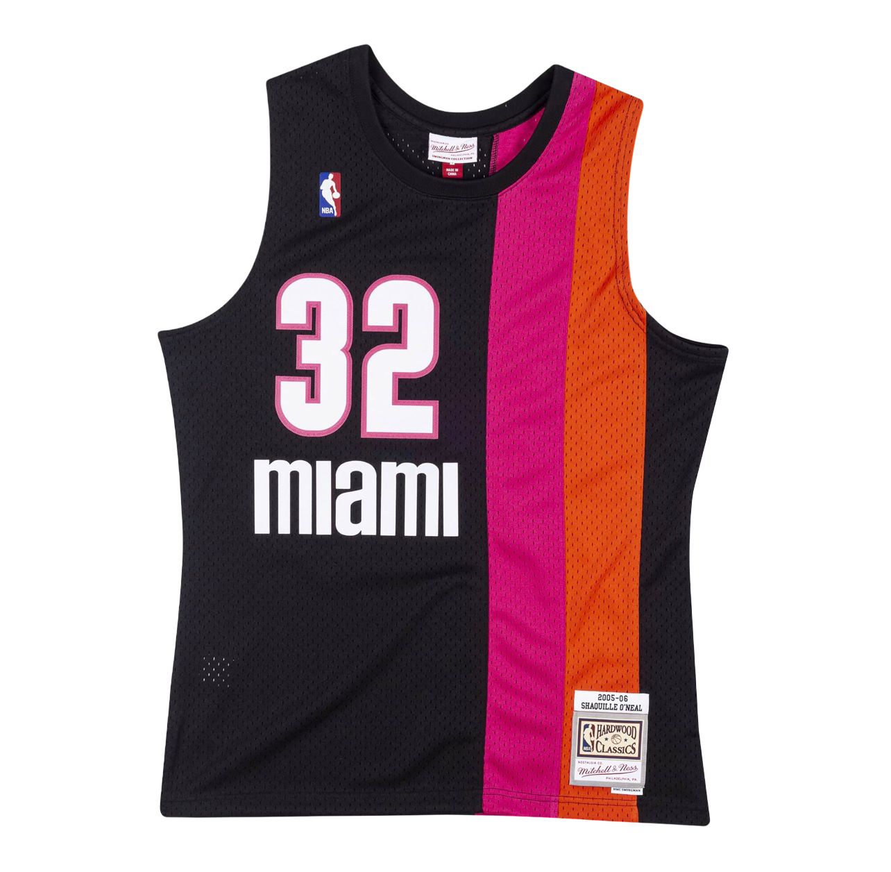 Miami Heat Black 05-06 O'Neal Jersey