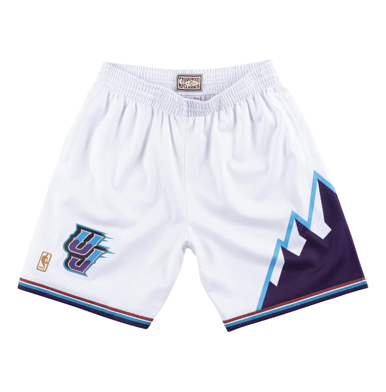 Utah Jazz White 1996 Shorts (slightly stained/ washable)