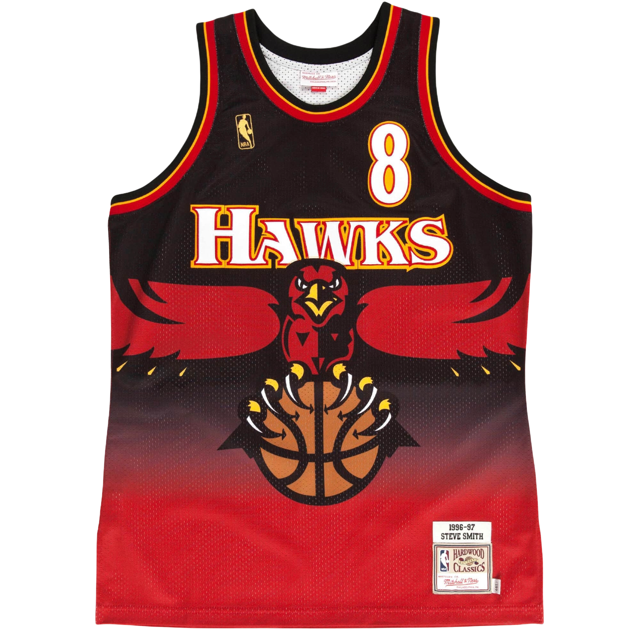 Atlanta Hawks RD 96-97 Smith Jersey